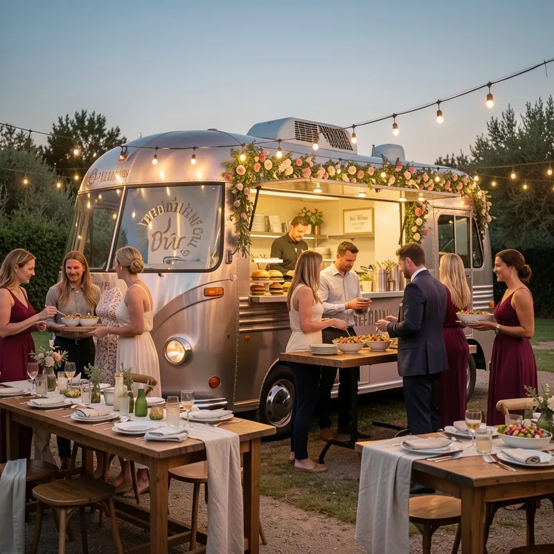 Food Truck pour Mariage : Tarifs, Menus et Organisation (2026)