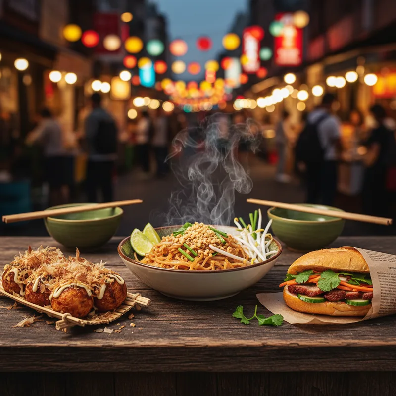 Les Meilleures Destinations Street Food dans le Monde
