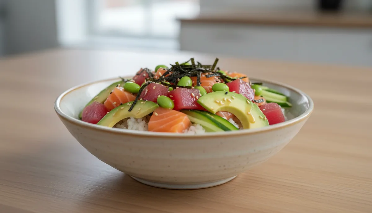 Poke sushi bowl : origines, ingrédients et prix du bol tendance